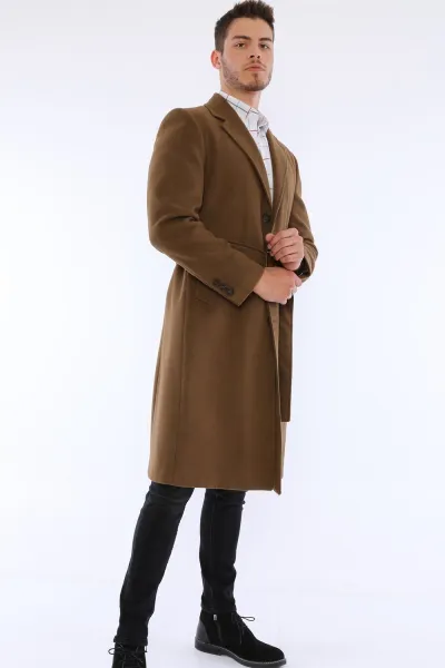 PLT8400 DEWBERRY MEN'S COAT-CAMEL