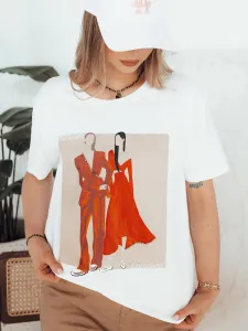 Dámske tričko COMDI s potlačou
