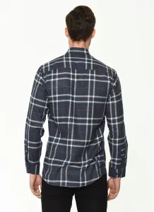 G701 DEWBERRY MEN'S SHIRT-NAVY BLUE