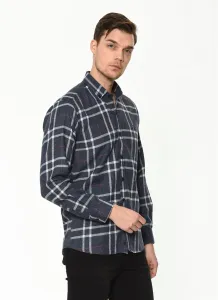 G701 DEWBERRY MEN'S SHIRT-NAVY BLUE