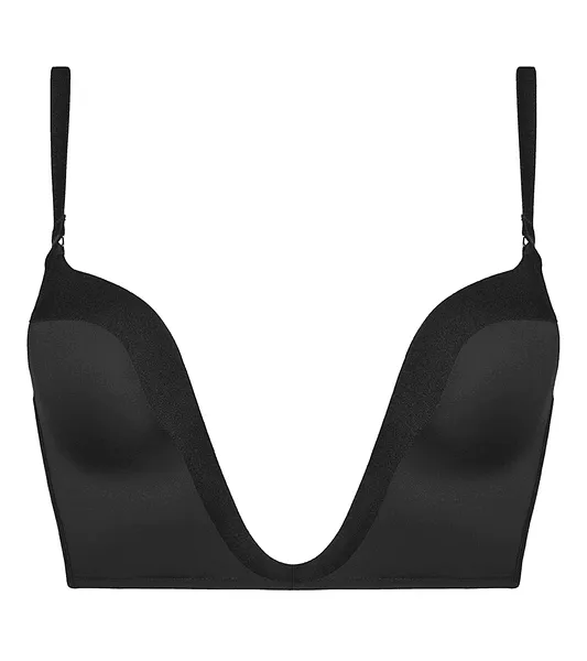 WONDERBRA ULTIMATE PLUNGE - Dámska podprsenka - čierna
