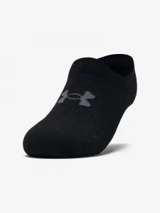 Sada tří párů černých dámských ponožek Ultra Under Armour