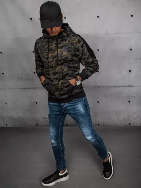 Pánska mikina DStreet Camo