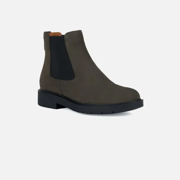 Grey women's ankle boots Geox Spherica EC1 - Women's