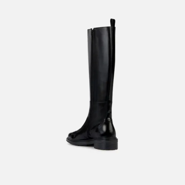 Black Women's Geox Walk Pleasure Boots - Women's