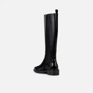Black Women's Geox Walk Pleasure Boots - Women's