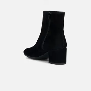 Black women's ankle boots Geox Eleana - Women's