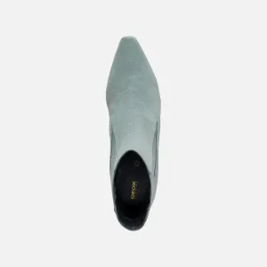 Blue women's ankle boots Geox Giselda - Women's