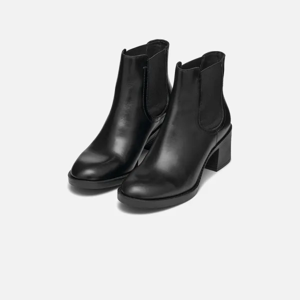 Black women's ankle boots Geox Serilda 60 - Women's