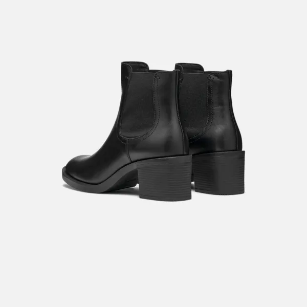 Black women's ankle boots Geox Serilda 60 - Women's