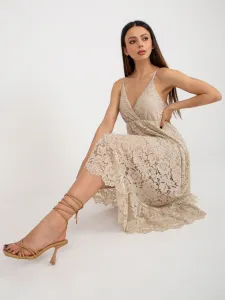 Dress-TW-SK-BI-8247.62P-beige