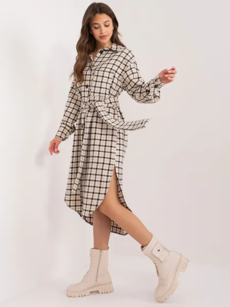 Dress-LK-SK-509521.48-black-beige