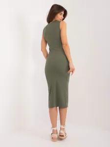 Dress-DHJ-SK-17732.22-khaki