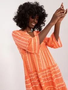 Dress-D73771M30214L-orange