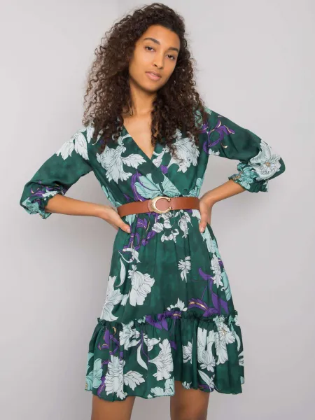 Dress-LC-SK-22K-3039.51P-Dark Green