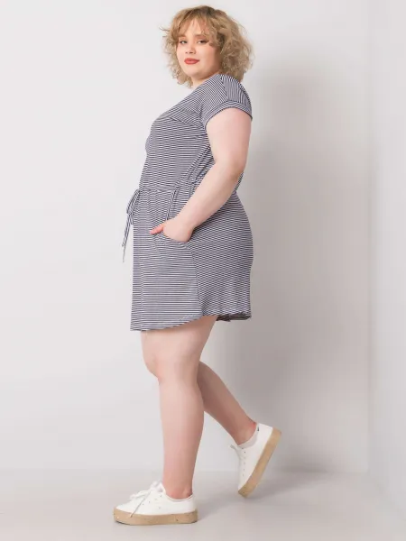 Dress-RV-SK-6632.25-white-navy blue