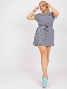 Dress-RV-SK-6632.25-white-navy blue