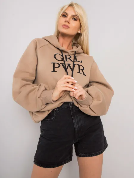 Sweatshirt-EM-BL-651/3.39X-dark beige