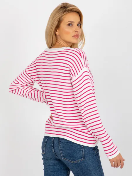 Sweater-LC-SW-6006.22-White-Pink