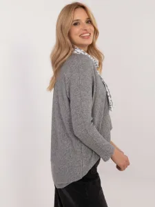 Blouse-DHJ-BZ-19226.91-gray