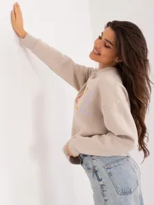 Sweatshirt-D10606BA02565C-beige