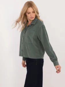 Shirt-D70046M11184A1-dark green