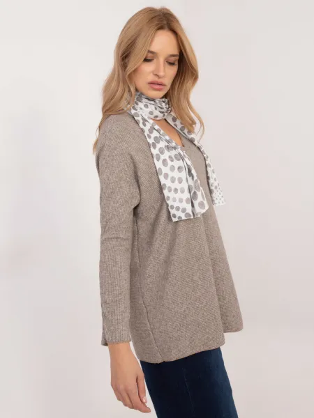Blouse-DHJ-BZ-19226.91-dark beige