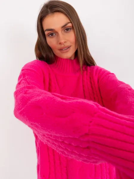 Sweater-AT-SW-2367-1.35P-fluo pink