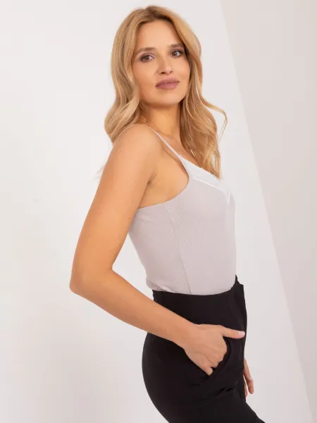 Blouse-D16113Z02637A-beige