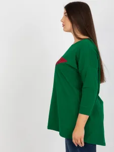Blouse-VI-BZ-2911.82P-dark green
