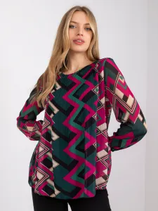 Blouse-DHJ-BZ-8643-2.67P-dark green