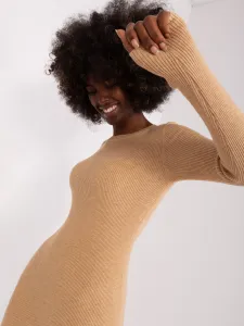 Dress-DHJ-SK-F3622.23X-camel