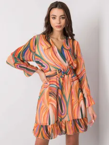 Dress-DHJ-SK-12220-4.21-Orange