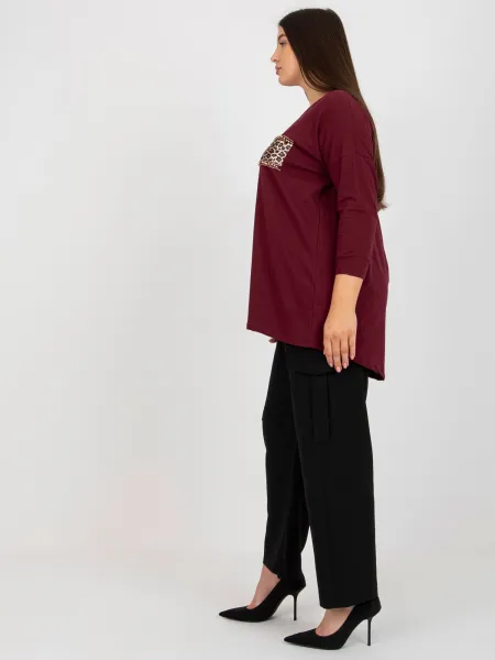 Blouse-VI-BZ-2901.49P-dark purple