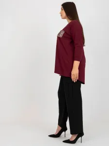 Blouse-VI-BZ-2901.49P-dark purple