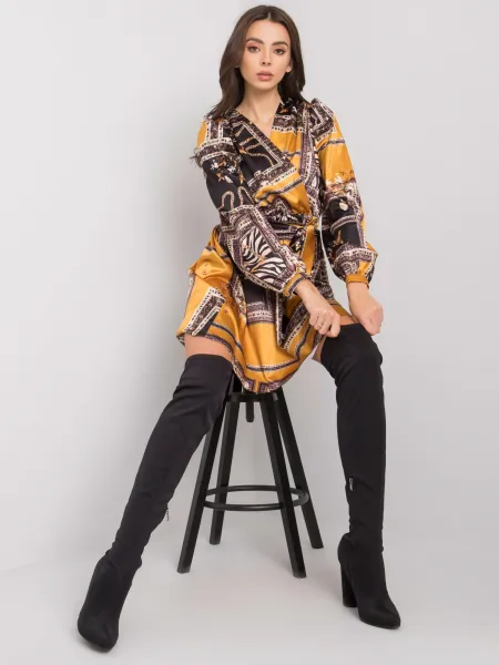 Dress-LC-SK-22K-3050.06P-Black-Yellow