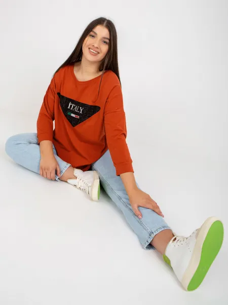 Blouse-VI-BZ-2911.82P-dark orange