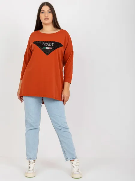 Blouse-VI-BZ-2911.82P-dark orange