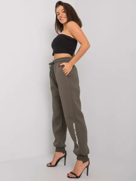 Sweatpants-RV-DR-7237.81-dark khaki
