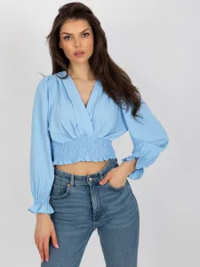 Blouse-DHJ-BZ-13866.92P-light blue