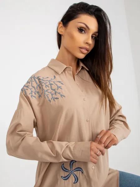 Shirt-TO-KS-7005.34P-beige