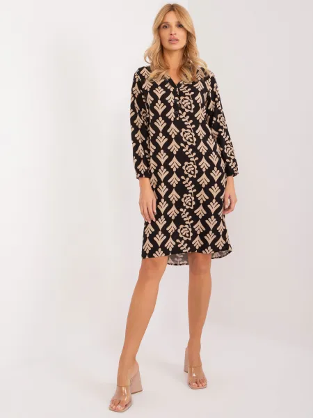 Dress-D73771M30427A-black-beige