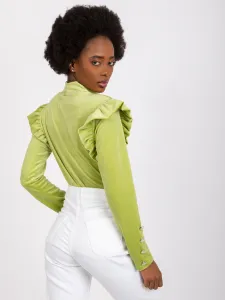 Blouse-DHJ-BZ-6533A.44P-lime green