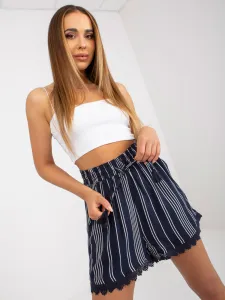 Shorts-D73771M62233KA-navy blue