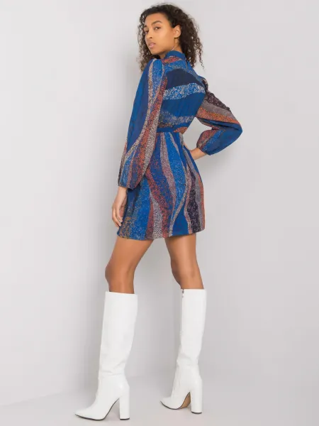 Dress-DHJ-SK-15265.90-dark blue