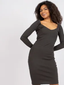 Dress-RV-SK-7436.53-Dark khaki