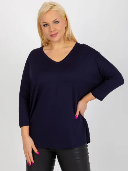 Blouse-RV-BZ-5745.18-navy blue