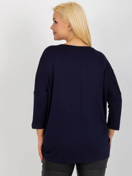 Blouse-RV-BZ-5745.18-navy blue
