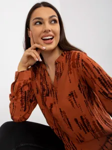 Blouse-D73771M11081A-light brown