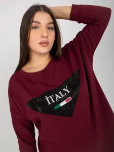 Blouse-VI-BZ-2911.82P-dark purple